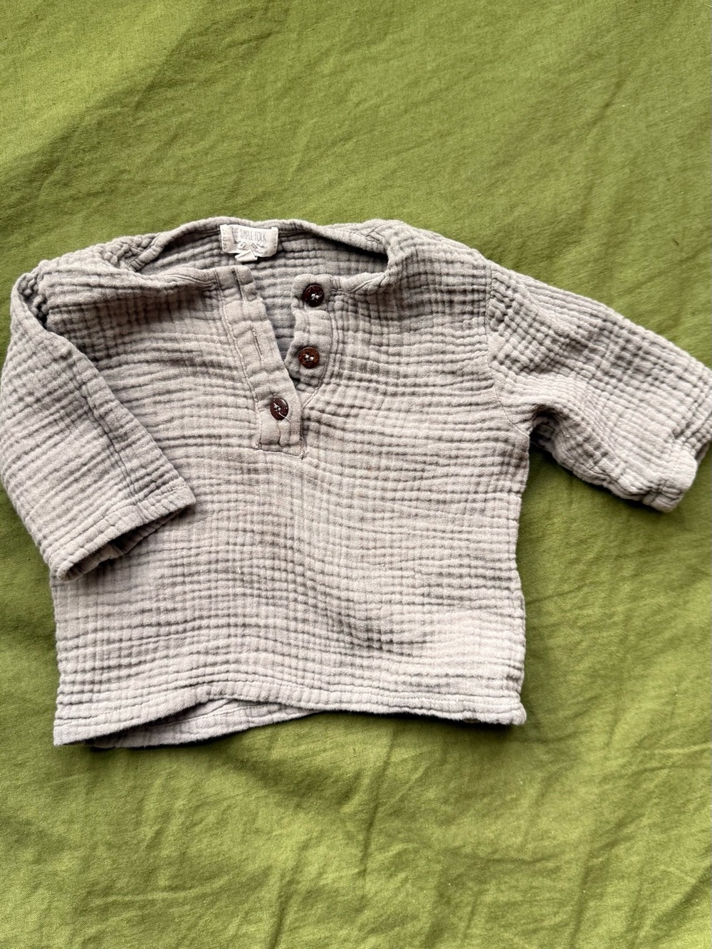 Simple Folk muslin top